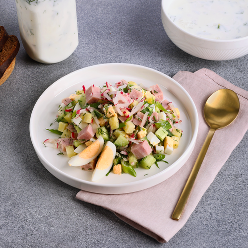 

Набор для окрошки Лента Fresh с ветчиной вес