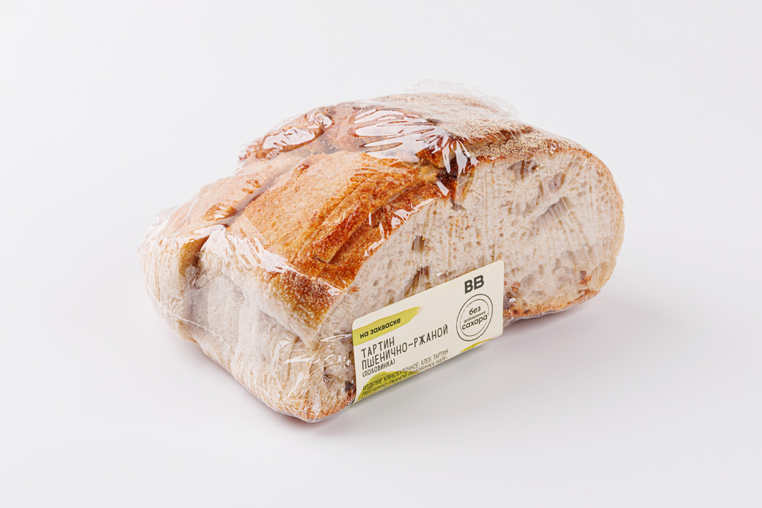 

Тартин пшенично-ржаной половинка 300 г