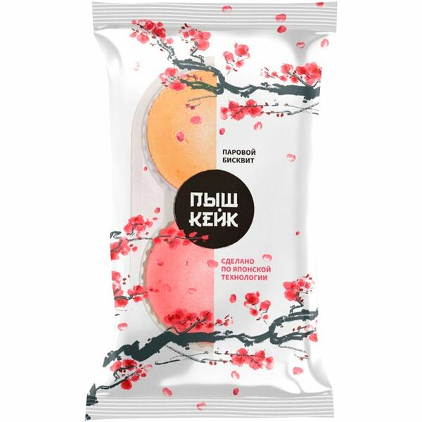 Кекс Пышкейк Абрикос-Вишня 100 г