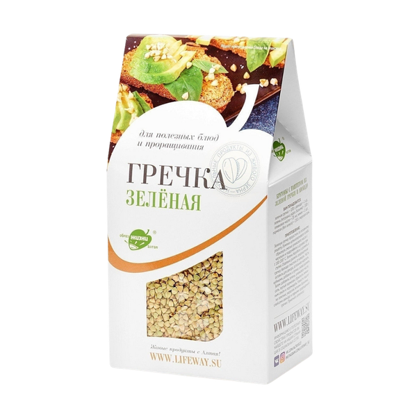 Гречка Образ Жизни Алтая Зелёная 500 г