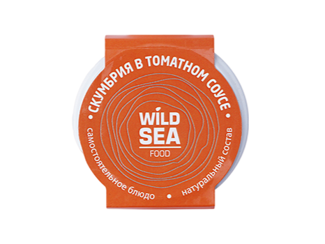 

Скумбрия Wild Sea в томатном соусе 220 г