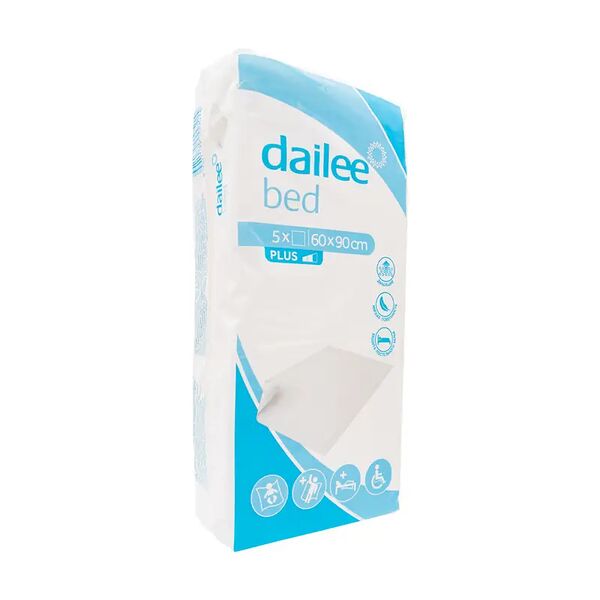 Пелёнки одноразовые, Dailee, 60x90 см, 5 шт.
