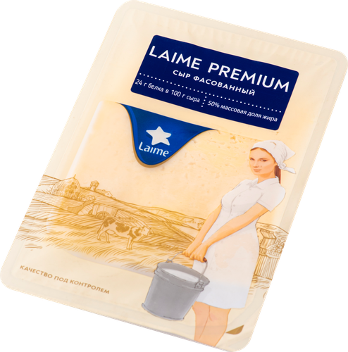 

Сыр Laime премиум нарезка 50% 125 г
