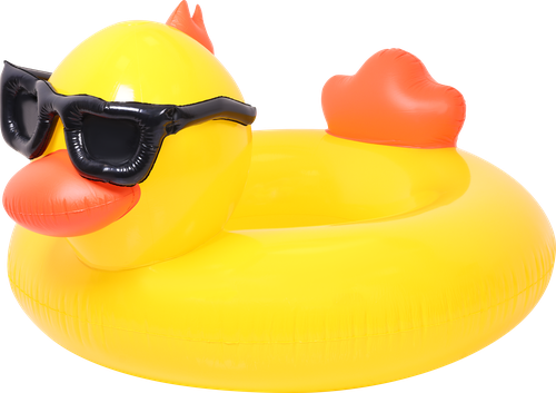 

Круг для плавания надувной Ecippo Уточка 162.5 x 146.5 см