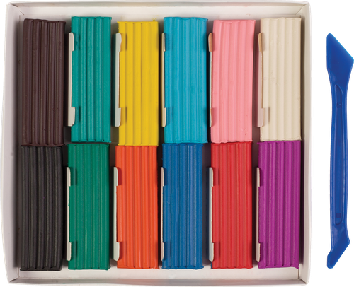 

Пластилин Рельеф-центр Мульти-Пульти 12цветов со стеком