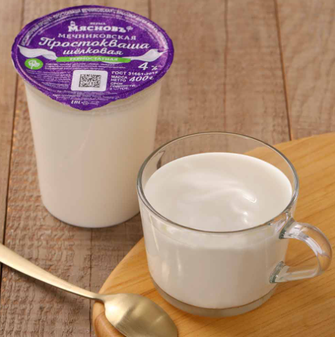 Простокваша мечниковская 4,0% ГОСТ термостатная МясновЪ Ферма, 400 г