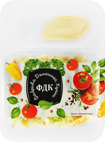 

Салат Фабрика домашней кухни Крабовый с огурцом 130 г