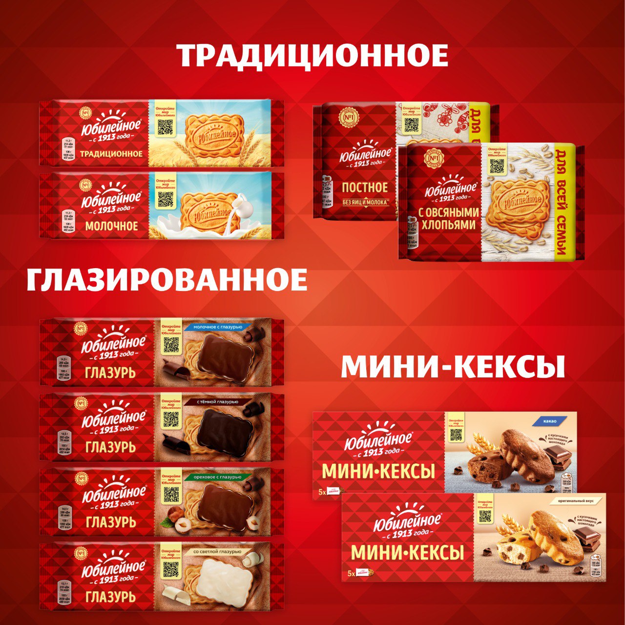 

Печенье Юбилейное постное 224 г