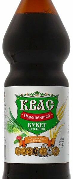Квас Букет Чувашии окрошечный, 1.5 л