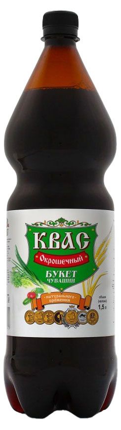 

Квас Букет Чувашии окрошечный, 1.5 л