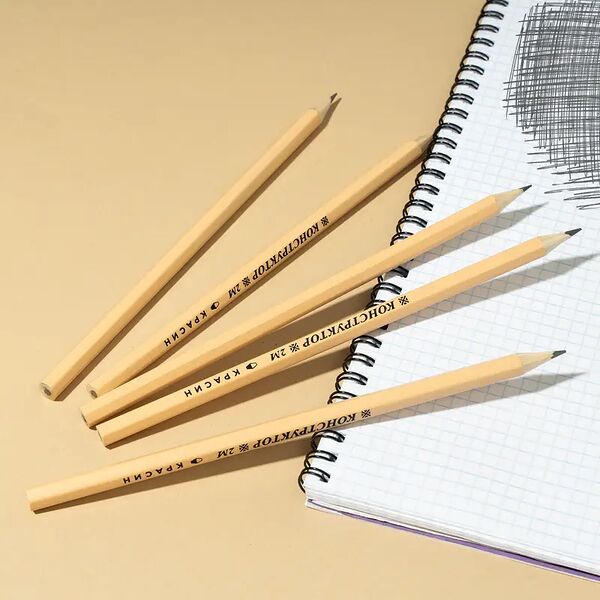 Карандаши чернографитные 