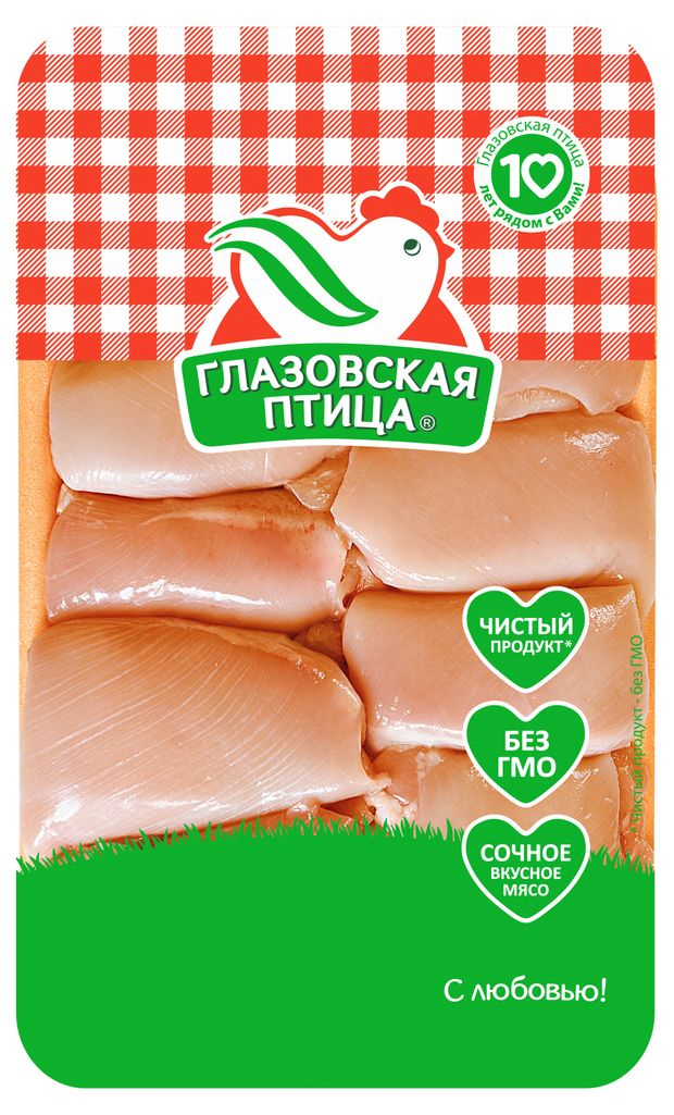 

Филе бедра куриное Глазовская птица охлажденное, вес
