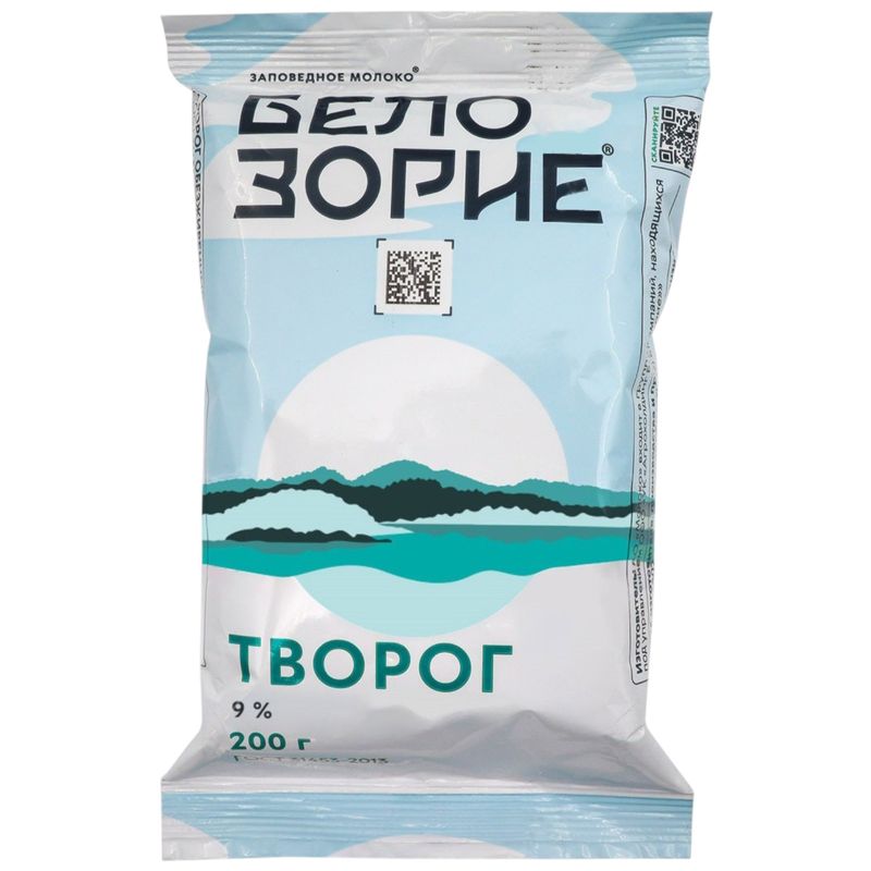 

Творог Белозорие 9% 200 г