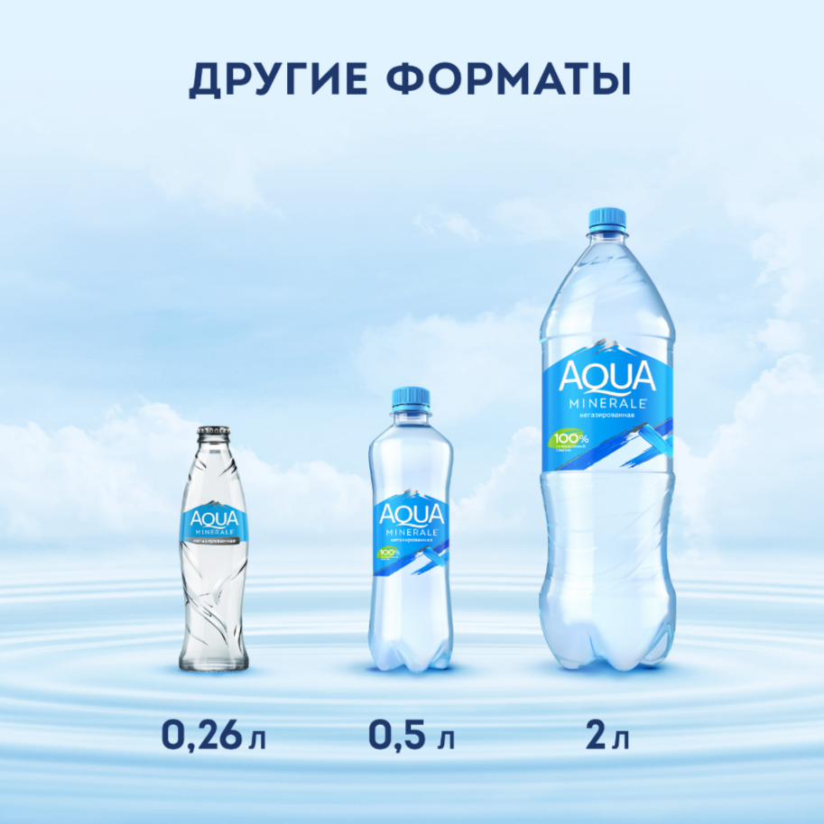 

Вода питьевая Aqua Minerale негазированная 1 л