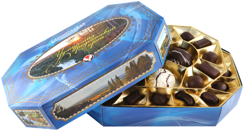 

Набор конфет Сарапульский кондитер Удмуртия родниковый край 635 г дизайн упаковки в ассортименте