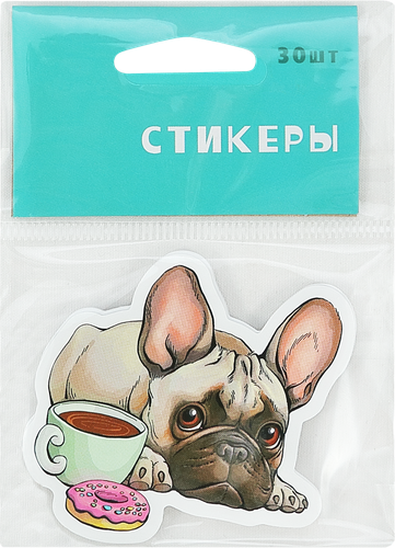 

Блок для записей с клейким слоем 30 листов 1 шт., дизайн в ассортименте