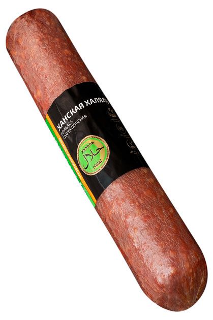 

Колбаса сырокопченая Агросила Ханская халяль 300 г