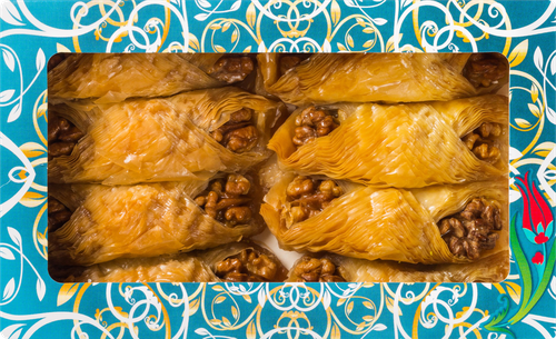 

Баклава Шах Бабочка с грецким орехом 400 г