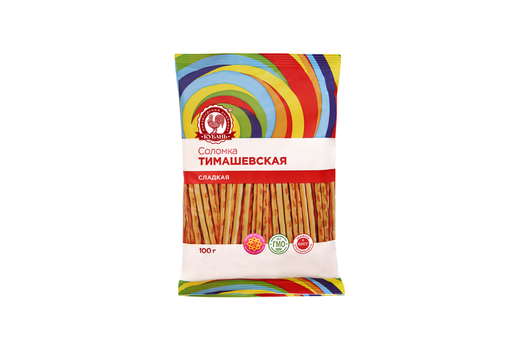 

Соломка Кондитерский комбинат Кубань Тимашевская сладкая 100 г