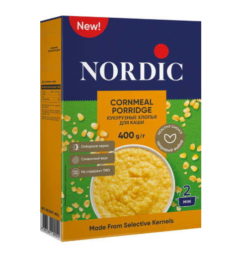 

Хлопья кукурузные Nordic 400 г