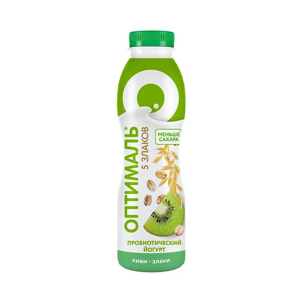 Йогурт Оптималь 2% киви-злаки Савушкин
