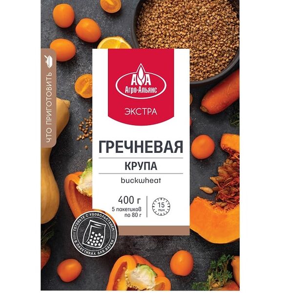 Крупа гречневая Агро-Альянс Экстра 400 г
