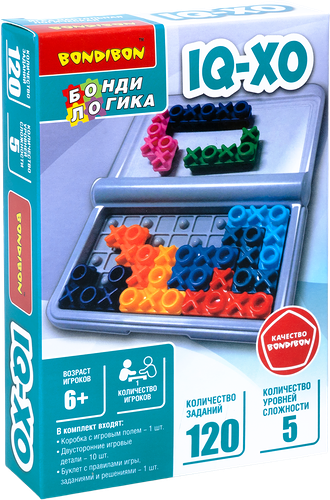 Игра настольная Bondibon БондиЛогика IQ-спутник гения ВВ5532