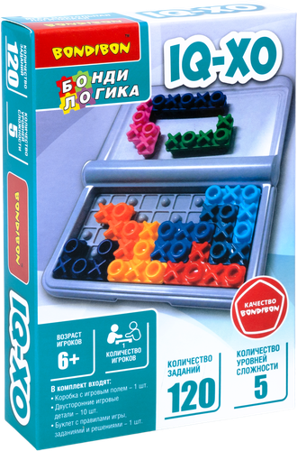 

Игра настольная Bondibon БондиЛогика IQ-спутник гения ВВ5532