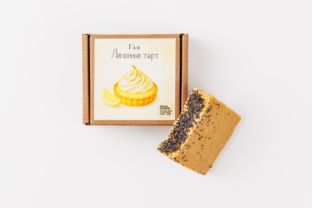 

Мыло Творческое объединение Круг Лимонный тарт 90 г