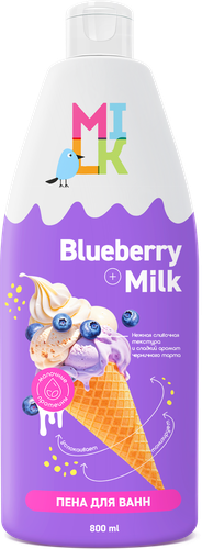 

Пена для ванн Milk Молоко и черника 800 мл