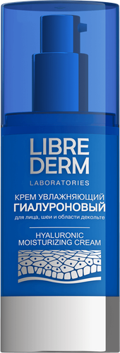 

Крем для лица, шеи и зоны декольте Librederm Hyaluronic увлажняющий гиалуроновый 50 мл