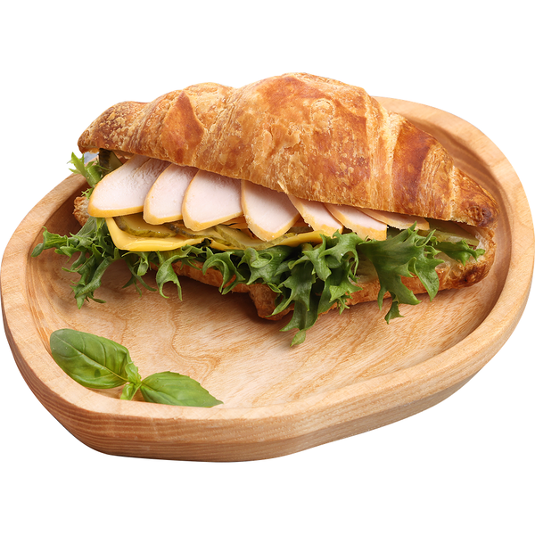 Круассан Лента Fresh с копченой грудкой и соусом Макси-бургер 170 г