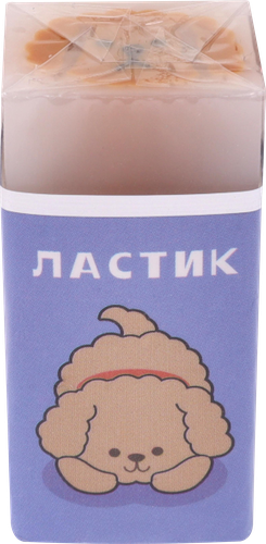 

Ластик Веселые животные, размер 6х2.3х1.2 см в ассортименте