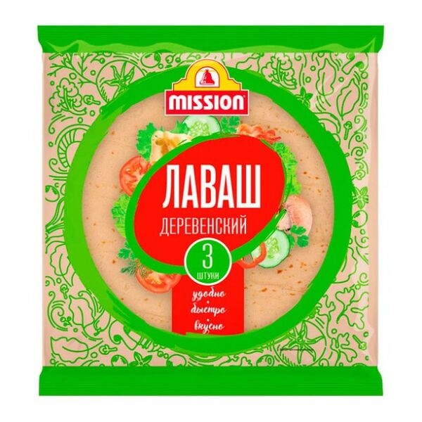 Лаваш Mission Деревенский 270 г