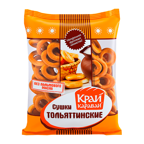 Сушки Край Каравай Тольяттинские 350 г