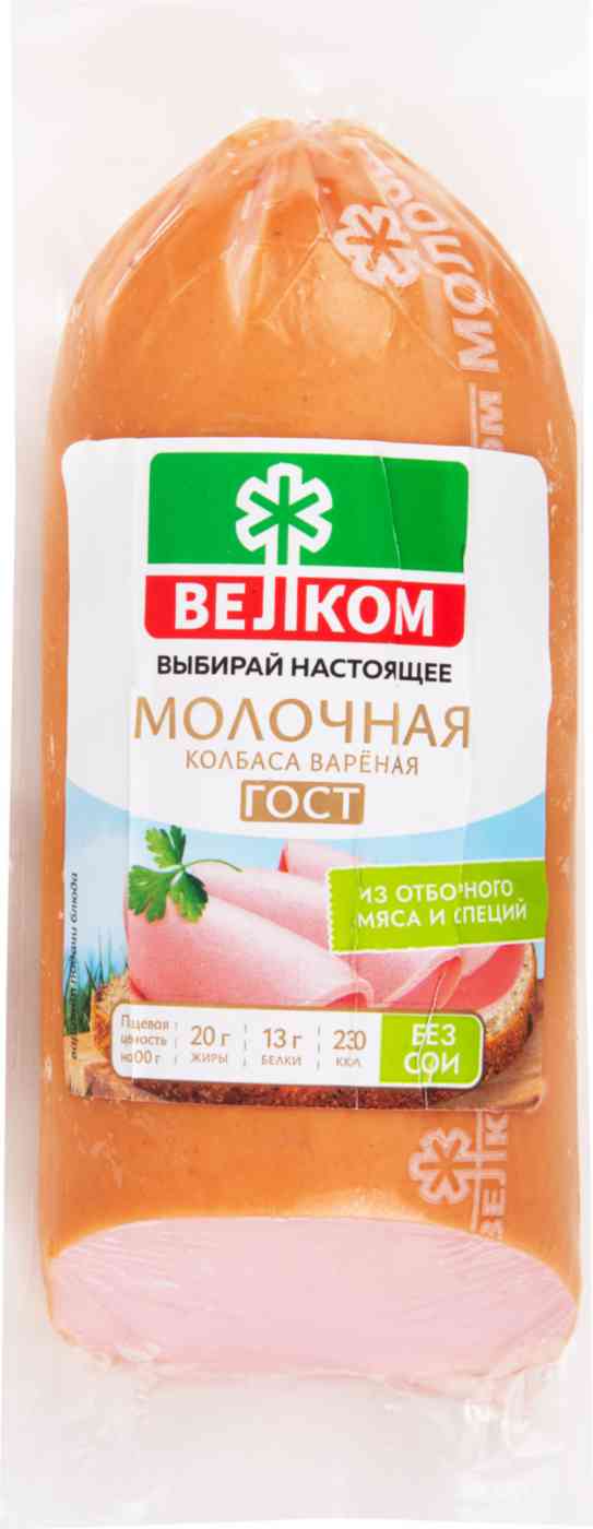 

Колбаса вареная Велком Молочная 400 г