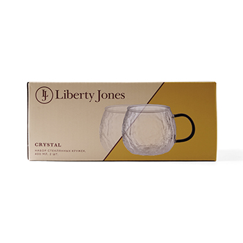 

Набор стеклянных кружек Liberty Jones Crystal 400 мл 2 шт.