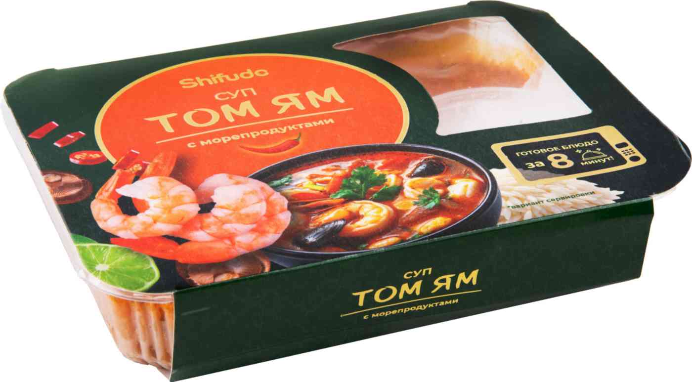

Суп Shifudo Том-Ям с морепродуктами 400 г