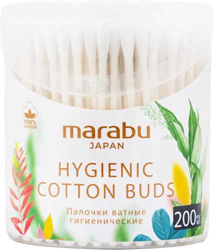 

Ватные палочки Marabu Botanica 200 шт.