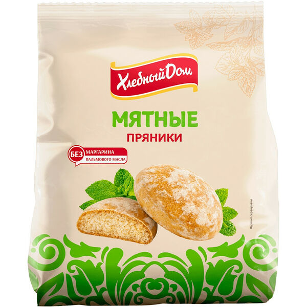 Пряники Хлебный дом мятные 300 г
