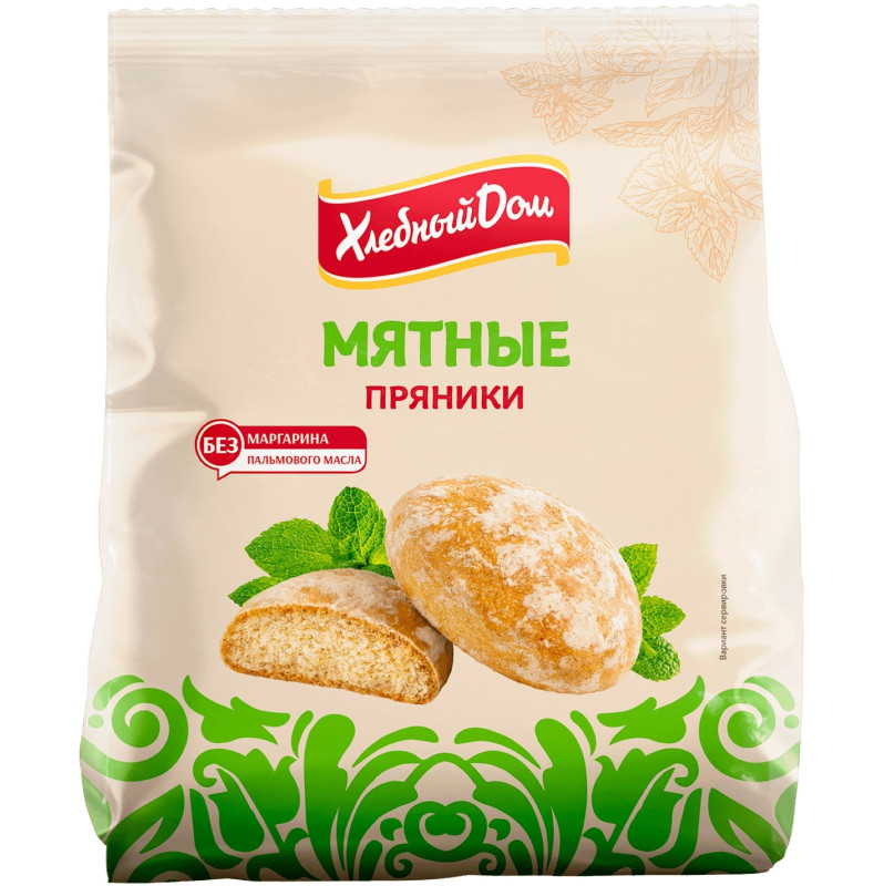 

Пряники Хлебный дом мятные 300 г