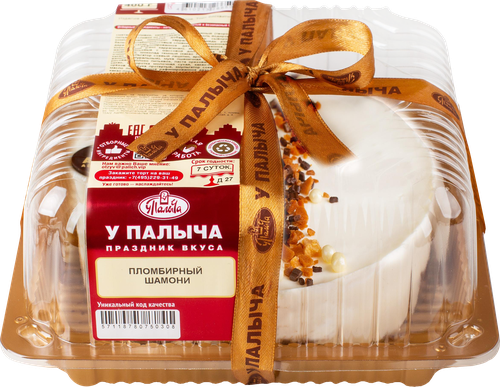 

Торт У Палыча бисквитный Пломбирный шамони 400 г