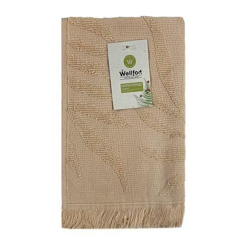 Полотенце махровое Wellfort листья Fern 30 х 50 см 