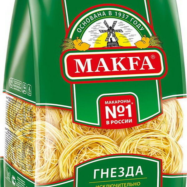Изделия макаронные Макфа Капеллини Вермишель длинная гнезда из тв сорт пшен 450г