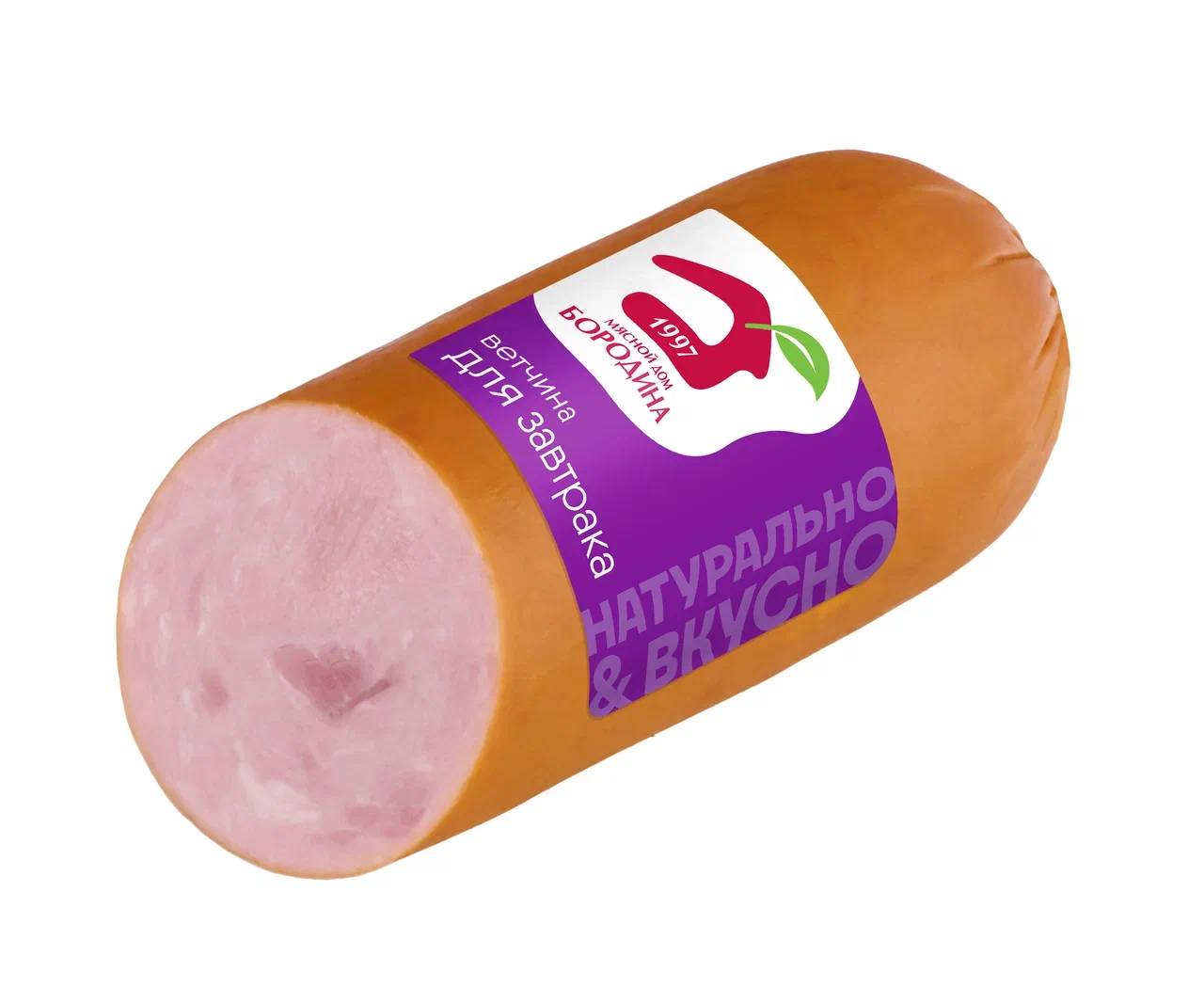 

Ветчина вареная Мясной дом Бородина Для завтрака 500 г