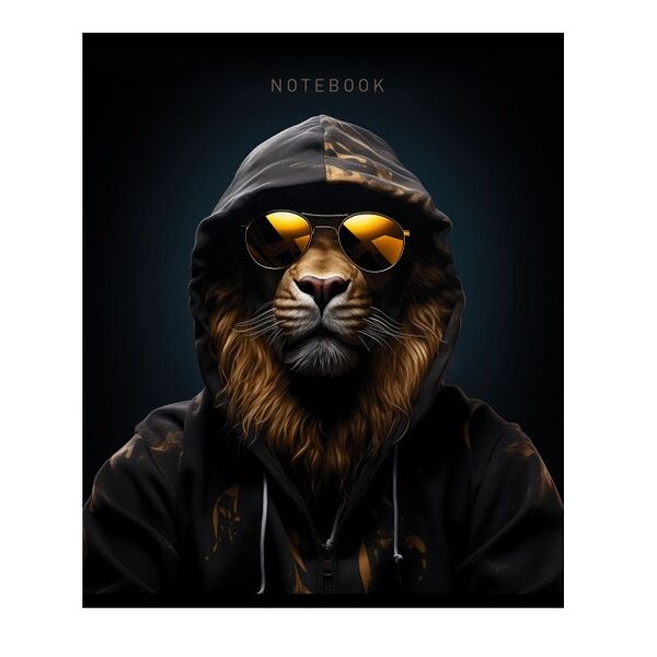 Тетрадь ПЗБМ Крутые пацаны А5 общая в клетку 48 листов 1 шт. дизайн в ассортименте