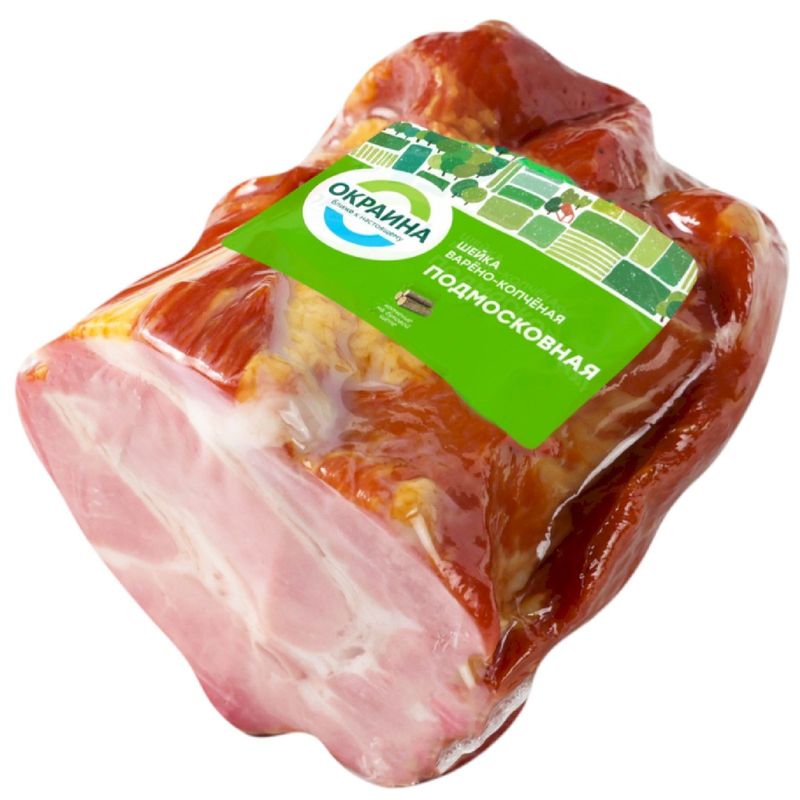 

Шейка Окраина Подмосковная варено-копченая вес