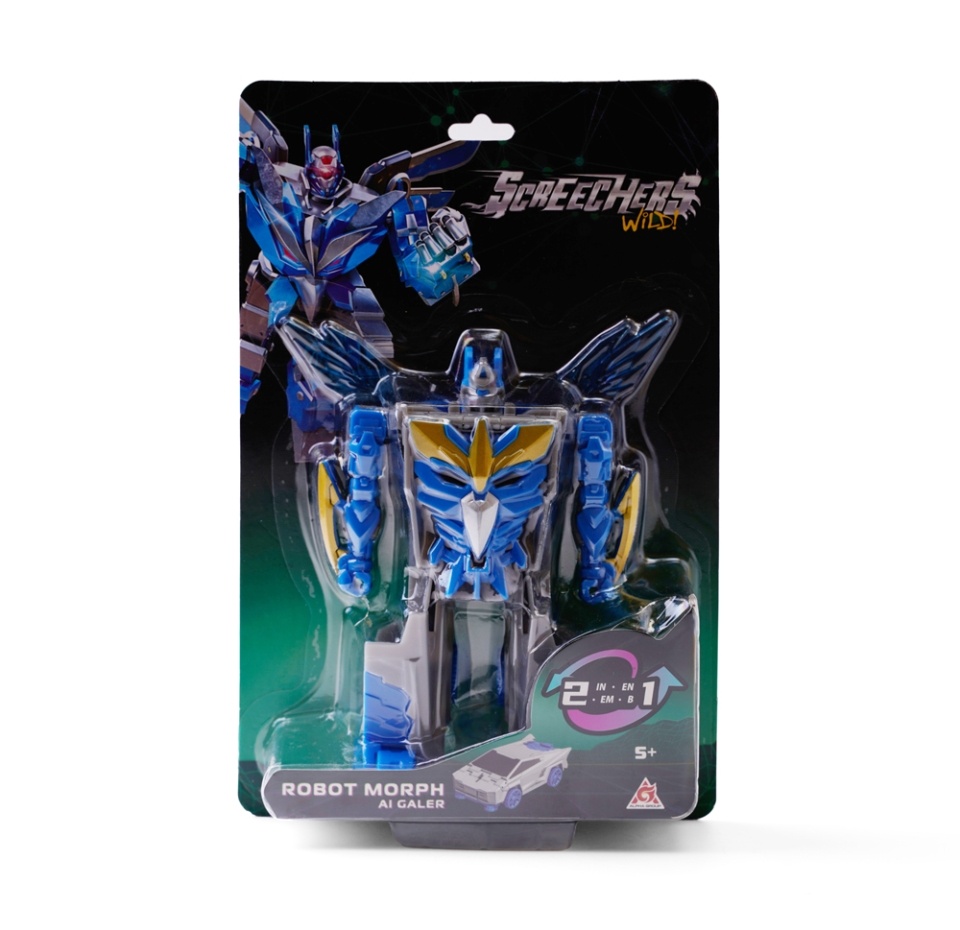 

Игрушка Screechers wild Дикие Скричеры Robot Morph Машинка-трансформер Робот S5, 1 шт. в ассортименте