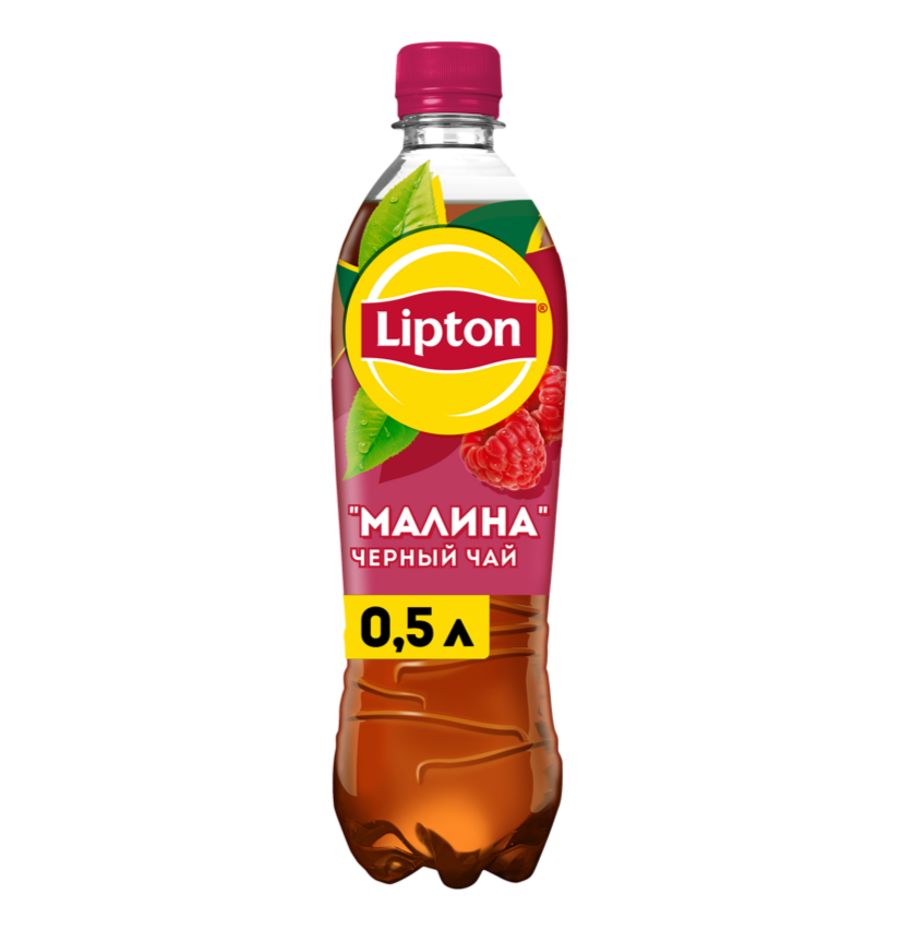 

Холодный чай Lipton Малина 0,5 л