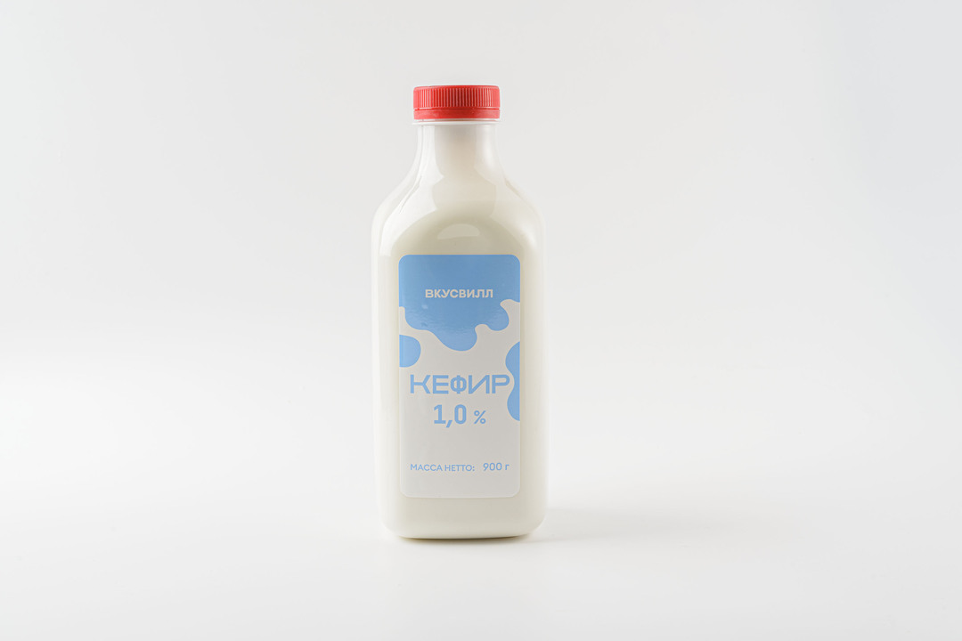 

Кефир Вкусвилл 1% в бутылке